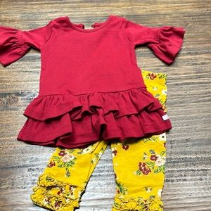 Ruffle Butts Matching Set